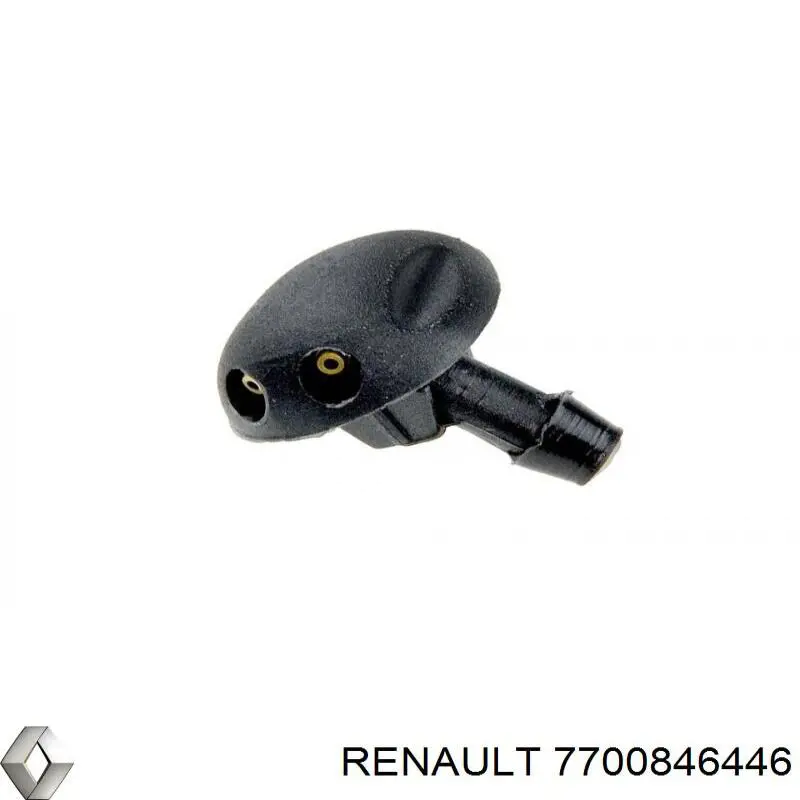 Dysza spryskiwacza szyby przedniej Renault (RVI) 7700846446 cena, od 4,61 USD