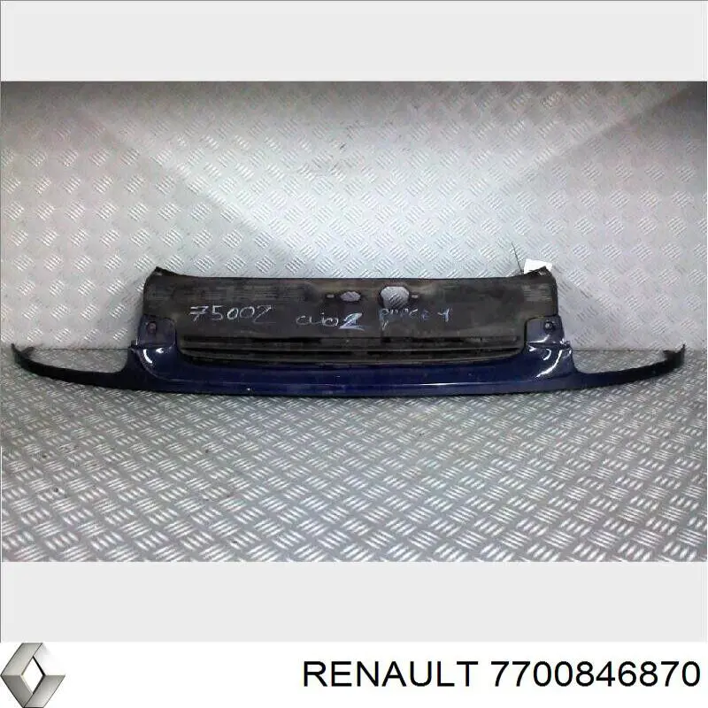 Atrapa chłodnicy Renault (RVI) 7700846870 cena, od 56,18 USD