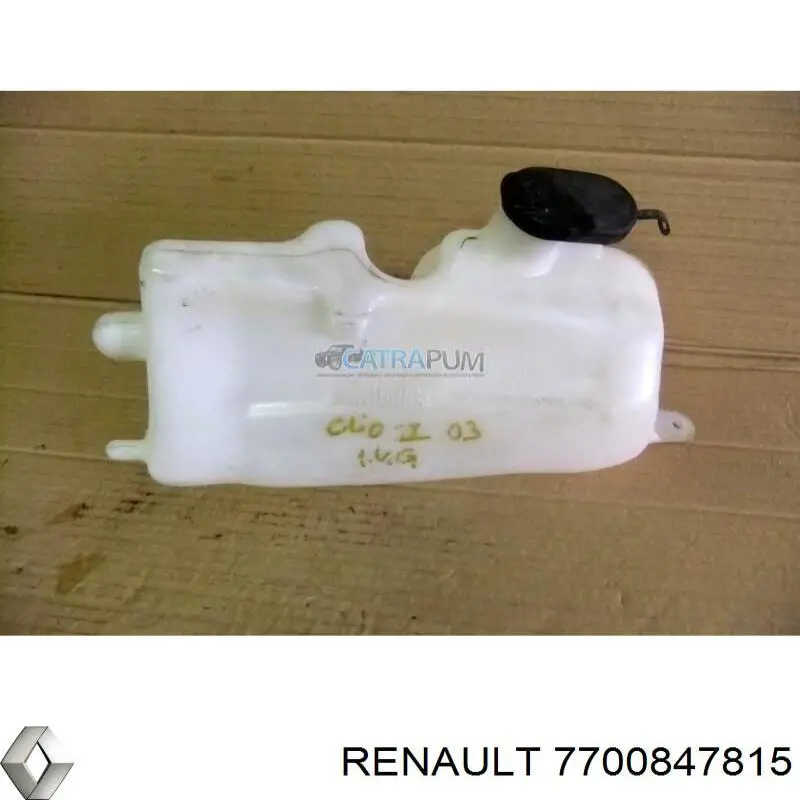 Zbiorniczek spryskiwacza szyb Renault Clio SYMBOL sedana (LB0, LB1, LB2) (1998 - 2008) cena, od 56,61 USD