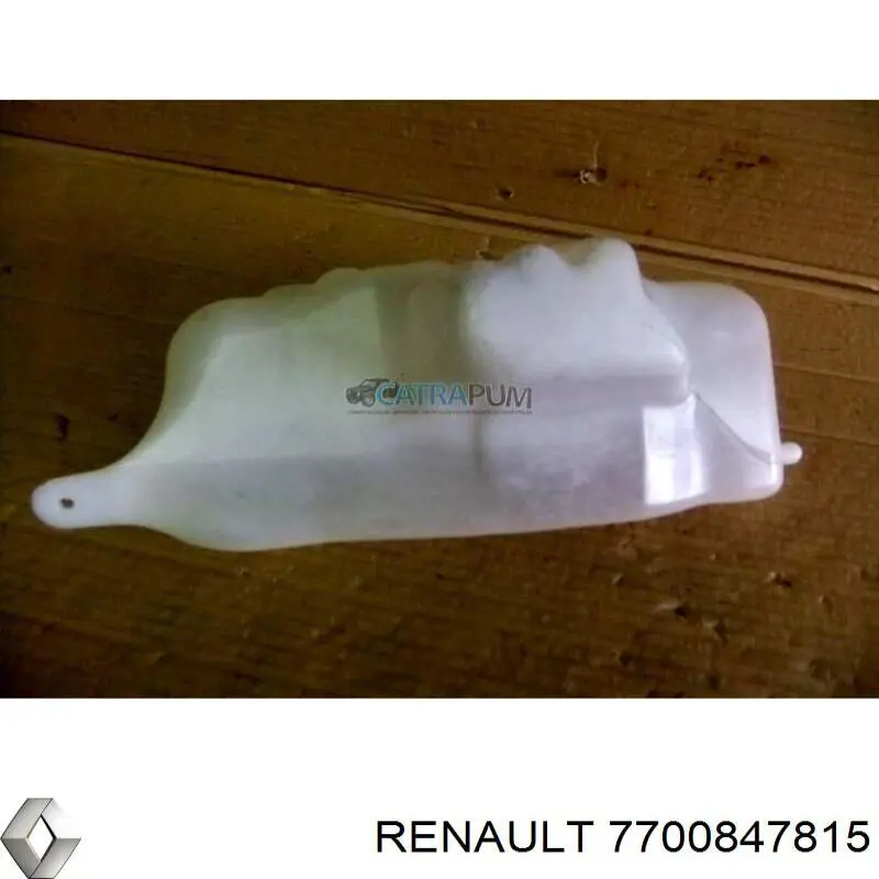 Do koszyka Zbiorniczek spryskiwacza szyb Renault Clio SYMBOL LB0, LB1, LB2