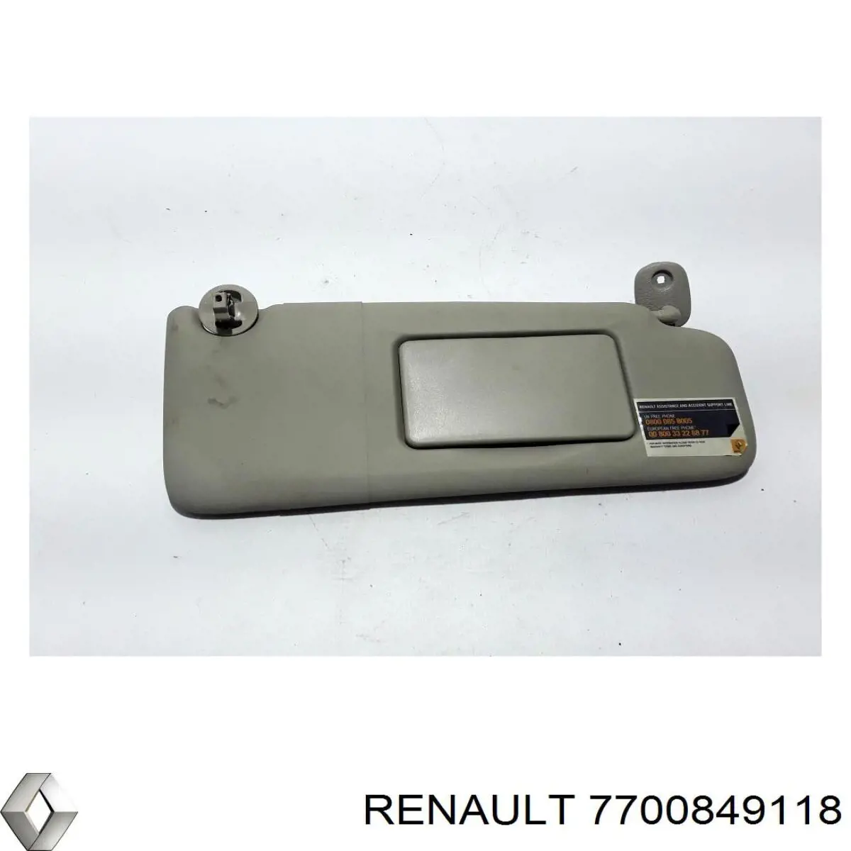 Osłona przeciwsłoneczna Renault Clio II hatchback (BB, CB) (1998 - 2010) cena, od 42,89 USD