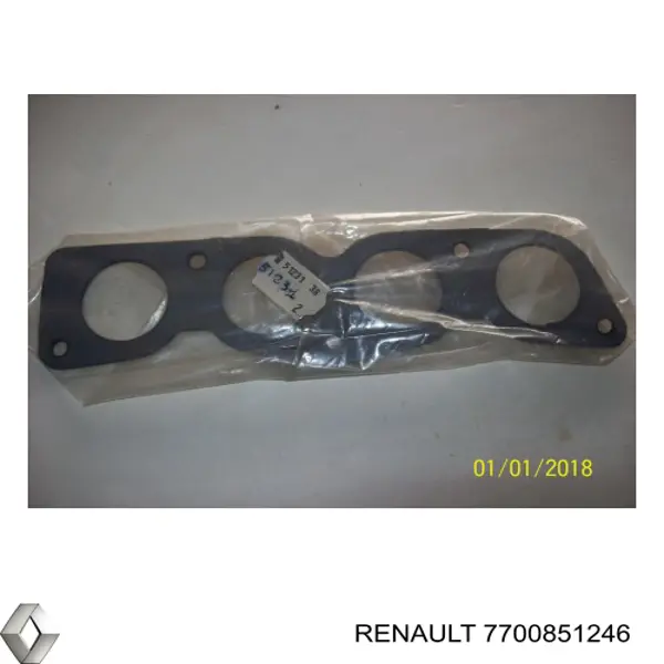 7700851246 Renault (RVI) Uszczelka kolektora ssącego