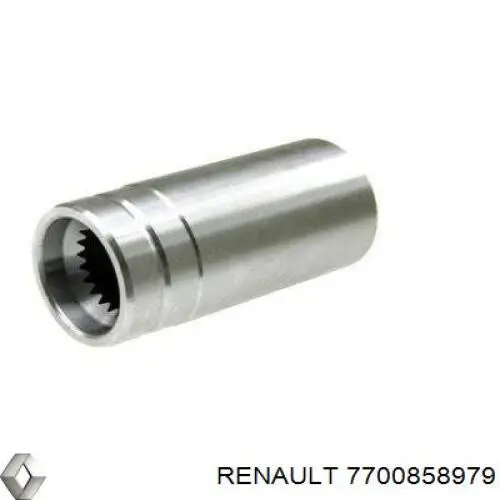 Do koszyka 7700858979 Renault (RVI) Wał napędowy półosi pośredni
