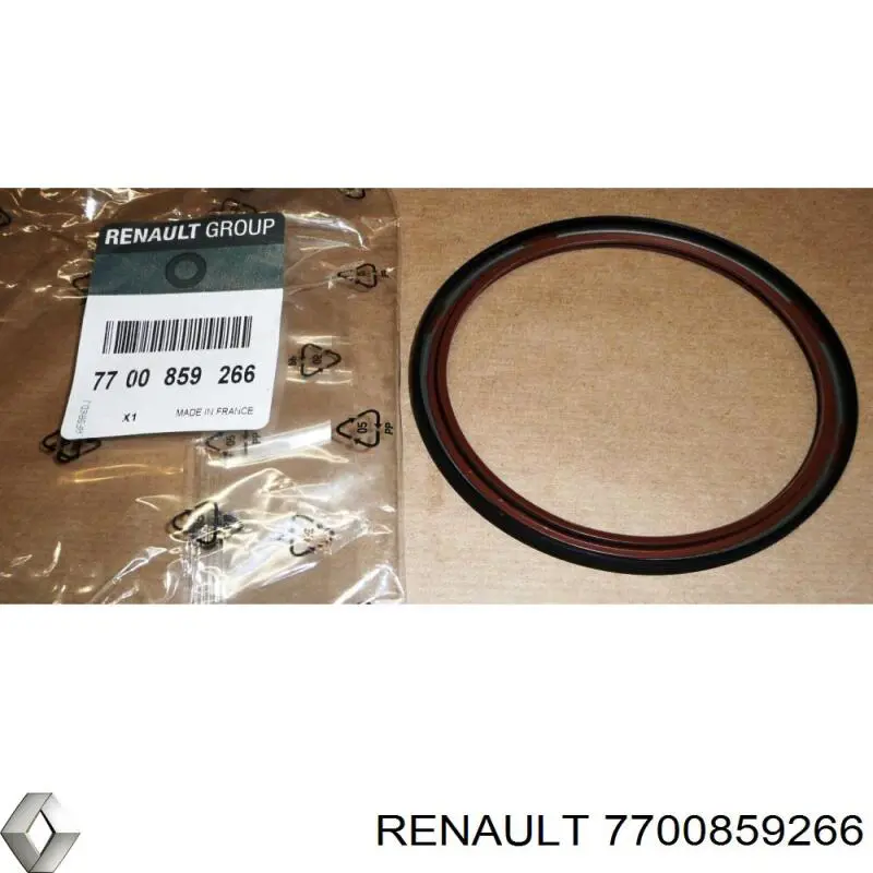 7700859266 Renault (RVI) Uszczelniacz wału korbowego silnika tylny