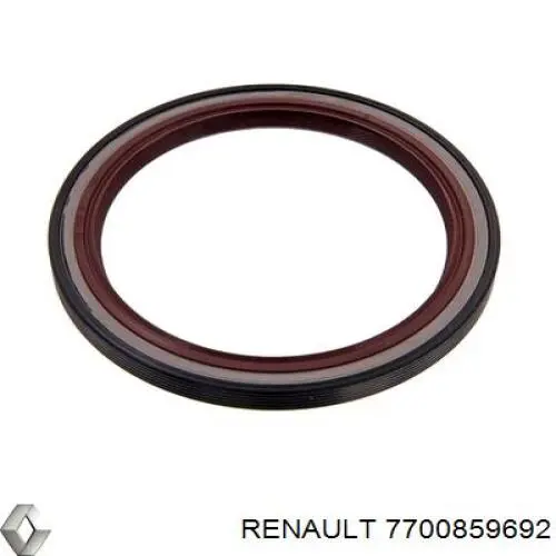 7700859692 Renault (RVI) Uszczelniacz wału korbowego silnika tylny