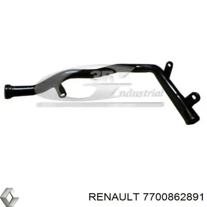 Do koszyka 7700862891 Renault (RVI) Przewód (króciec) układu chłodzenia