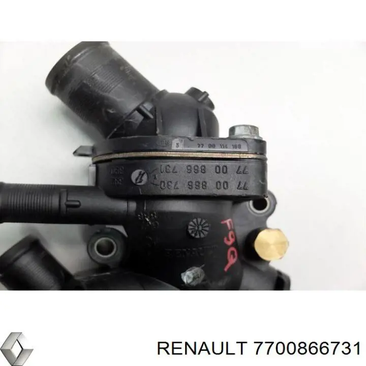 Obudowa termostatu 7700866731 Renault (RVI)