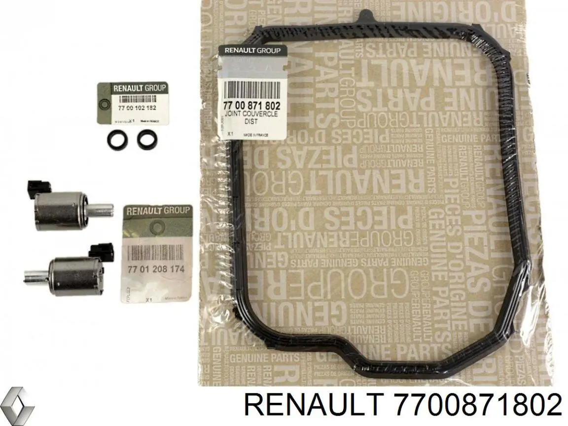 7700871802 Renault (RVI) uszczelka miski automatycznej/mechanicznej skrzyni biegów