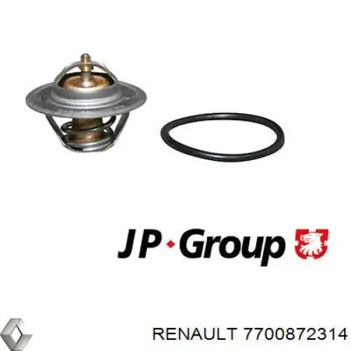 Do koszyka 7700872314 Renault (RVI) Termostat