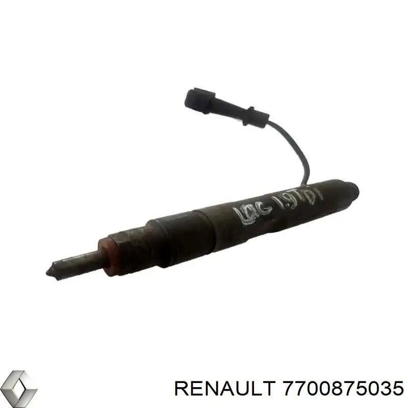 7700875035 Renault (RVI) Wtryskiwacz paliwa