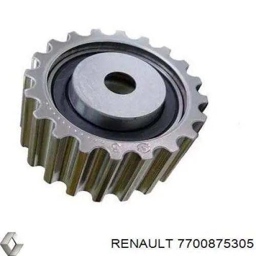 Do koszyka 7700875305 Renault (RVI) Rolka prowadząca kierunkowa paska rozrządu