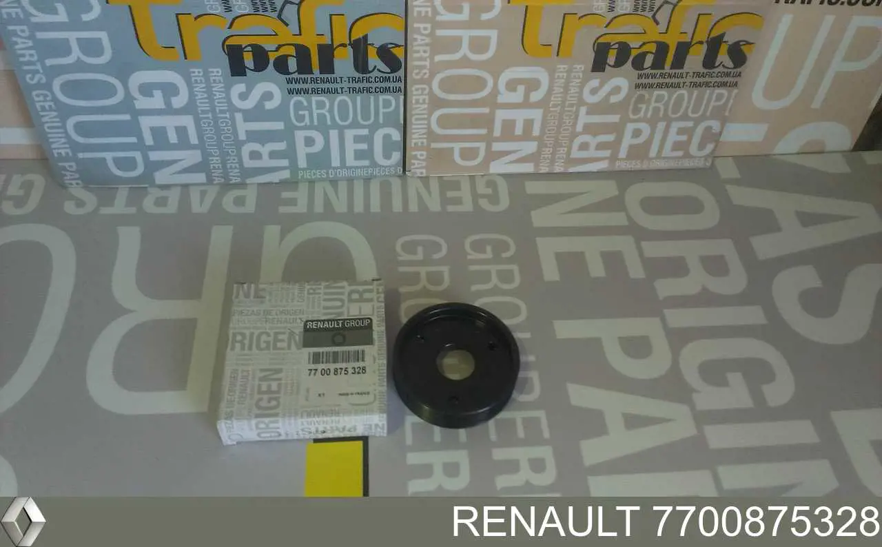 7700875328 Renault (RVI) Koło pasowe pompy wspomagania hydraulicznego