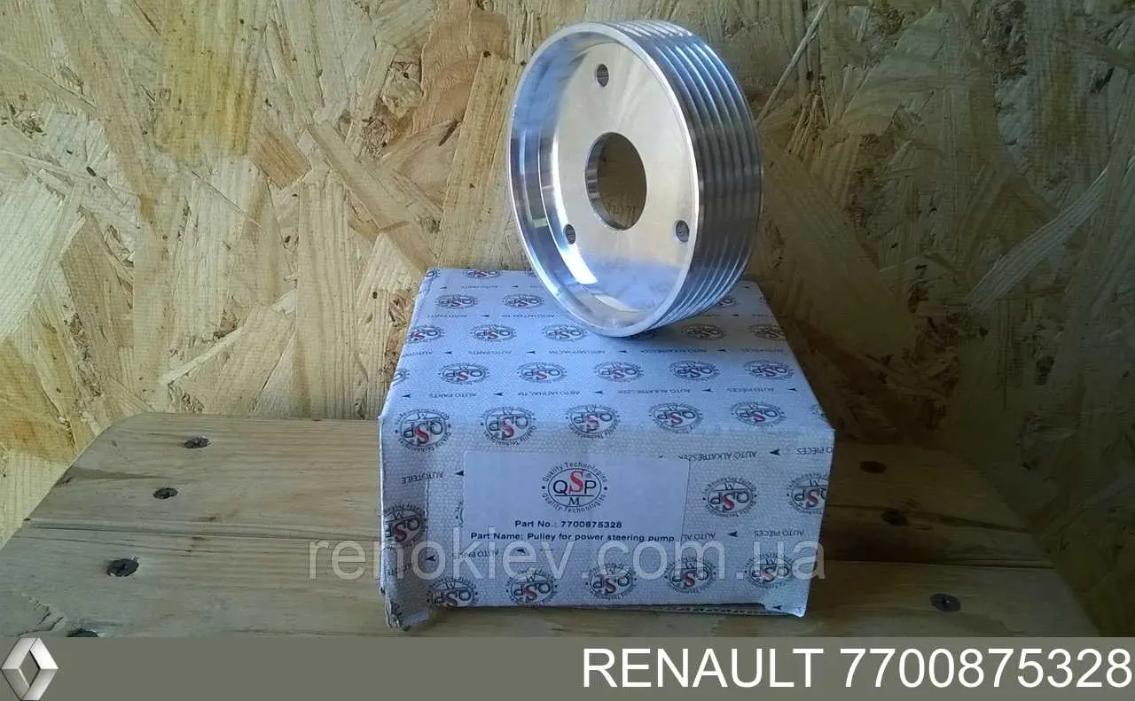 Koło pasowe pompy wspomagania hydraulicznego Renault (RVI) 7700875328 cena, od 14,60 USD