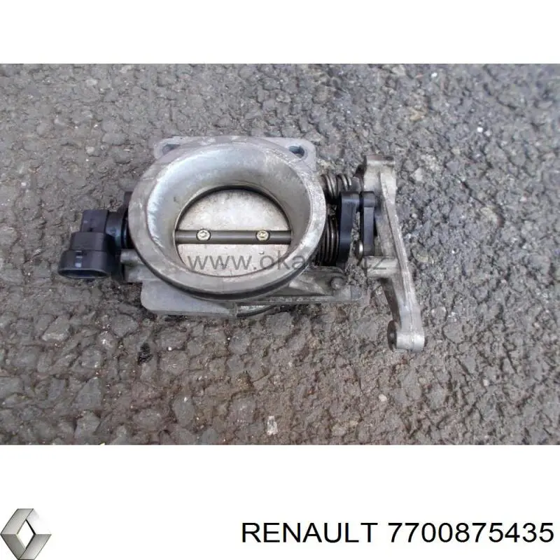 7700875435 Renault (RVI) przepustnica, komplet