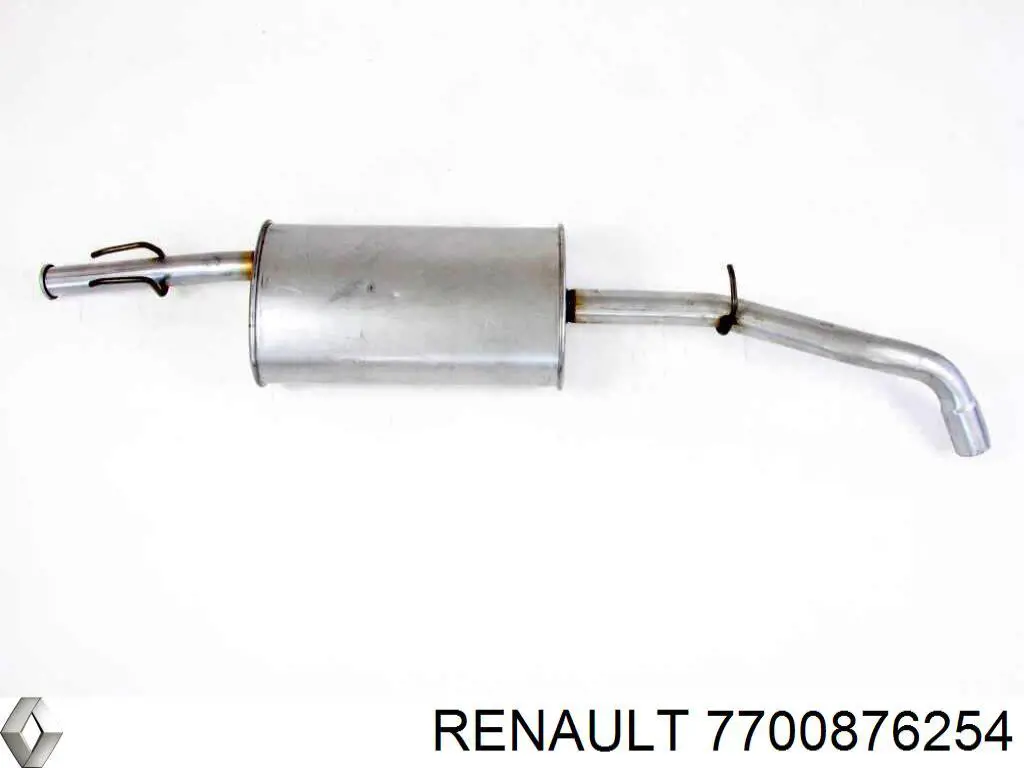 Do koszyka Tłumik, tylna część Renault 11 5 dr BC37