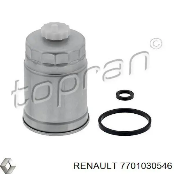 Filtr paliwa 7701030546 Renault (RVI)