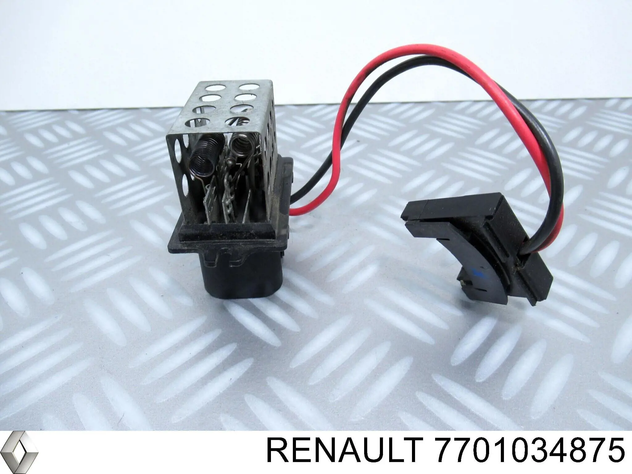 7701034875 Renault (RVI) Rezystor wentylatora nagrzewnicy (ogrzewacza kabiny)