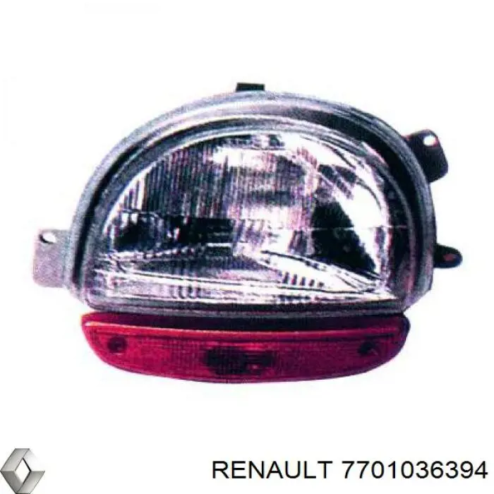 7701036394 Renault (RVI) reflektor prawy