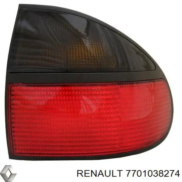 7701038274 Renault (RVI) Lampa zespolona tylna prawa
