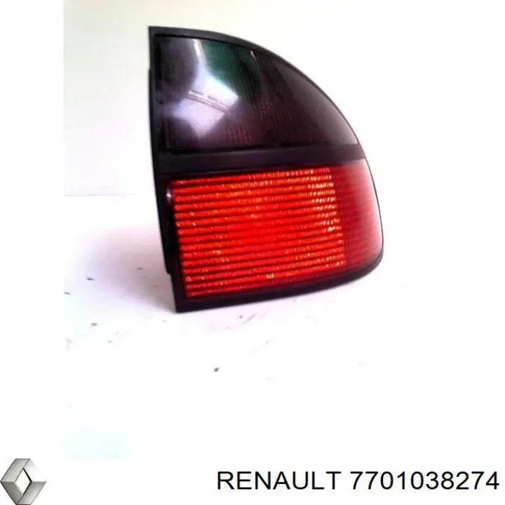 Do koszyka 7701038274 Renault (RVI) Lampa zespolona tylna prawa