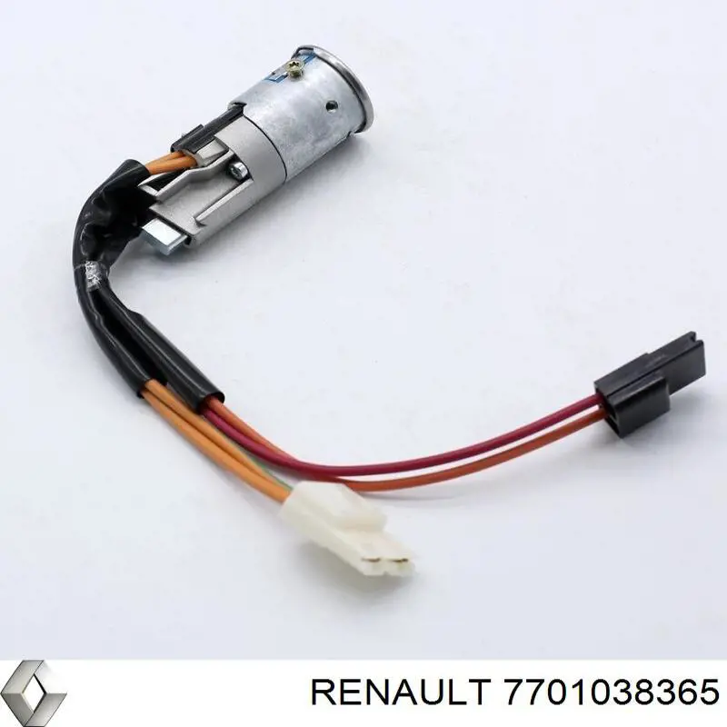 Wkładka stacyjki zapłonowej 7701038365 Renault (RVI)