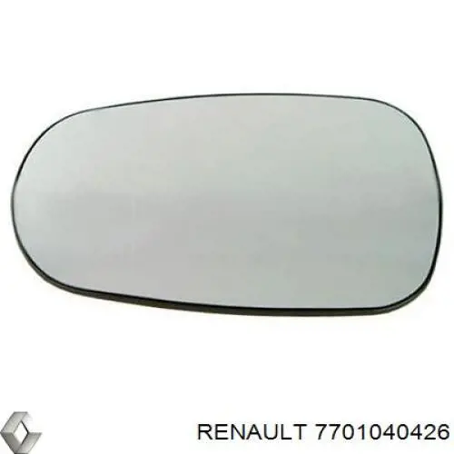 Do koszyka 7701040426 Renault (RVI) Wkład lusterka wstecznego lewego