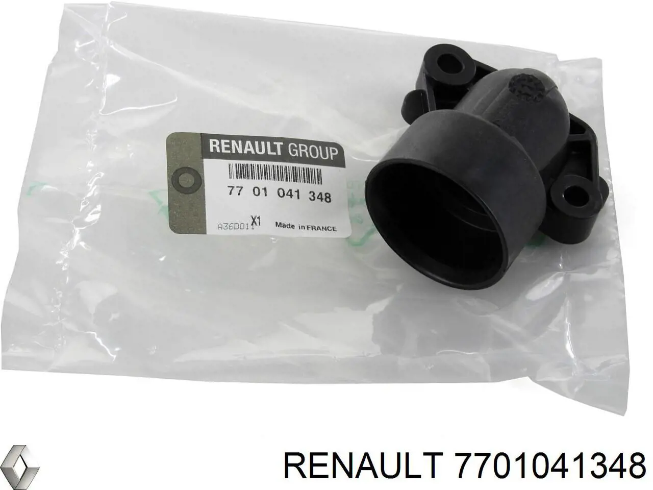 Kołnierz układu chłodzenia (trójnik) Renault (RVI) 7701041348 cena, od 10,15 USD