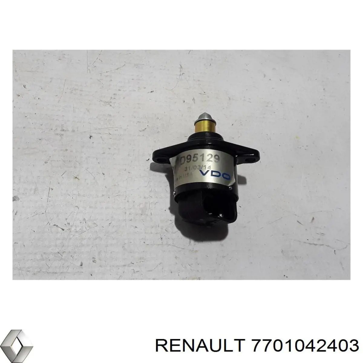 Regulator biegu jałowego Renault (RVI) 7701042403 cena, od 15,59 USD