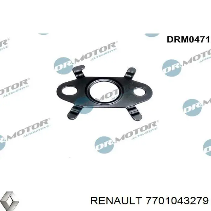 7701043279 Renault (RVI) Uszczelka przewodu spływu oleju z turbiny