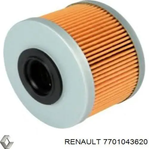 7701043620 Renault (RVI) Filtr paliwa