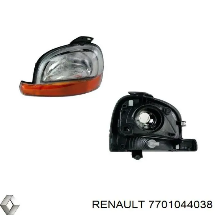7701044038 Renault (RVI) Reflektor prawy