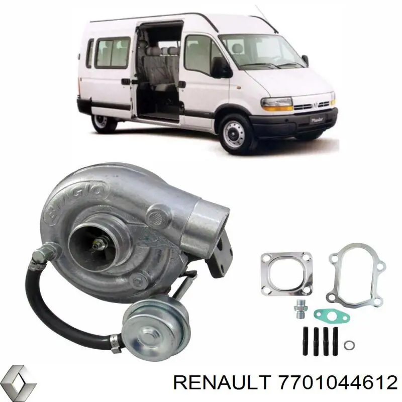 Turbina 7701044612 Renault (RVI)