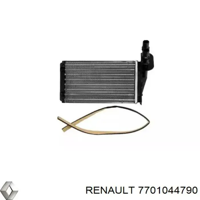 Chłodnica nagrzewnicy (ogrzewacza) Renault (RVI) 7701044790 cena, od 26,39 USD