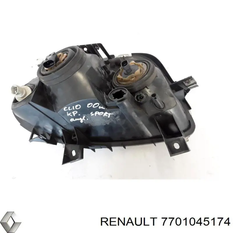 Reflektor lewy 7701045174 Renault (RVI)