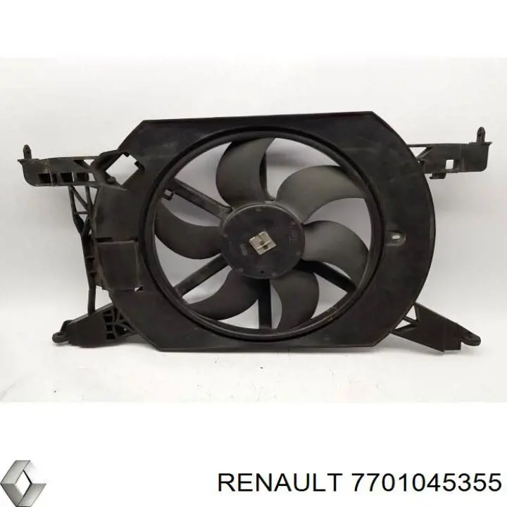 Wentylator elektryczny układu chłodzenia kompletny (silnik+wirnik) do Renault Laguna I B56, 556