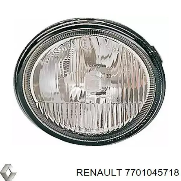 Lampa przeciwmgielna lewa Renault (RVI) 7701045718 cena, od 42,89 USD