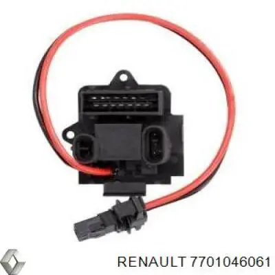 Rezystor wentylatora nagrzewnicy (ogrzewacza kabiny) Renault (RVI) 7701046061 cena, od 30,98 USD