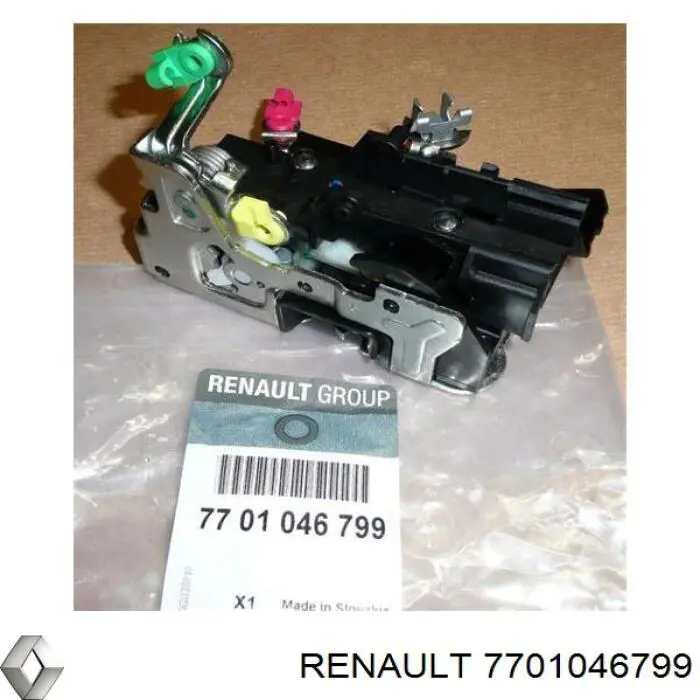 7701046799 Renault (RVI) Zamek drzwi przednich lewych