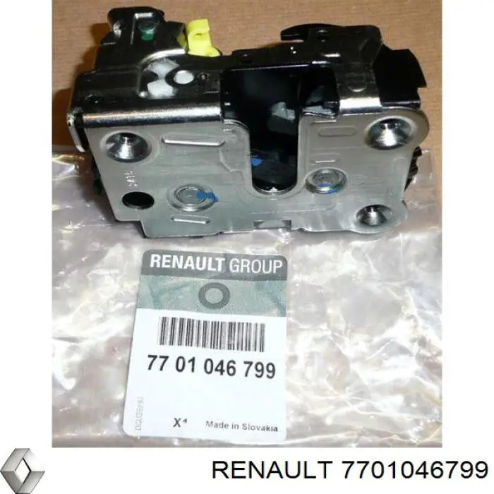 Zamek drzwi przednich lewych Renault (RVI) 7701046799 cena, od 80,02 USD