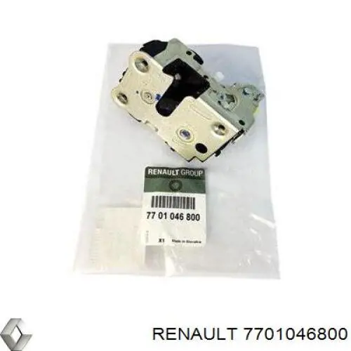 Zamek drzwi przednich prawych Renault (RVI) 7701046800 cena, od 40,86 USD