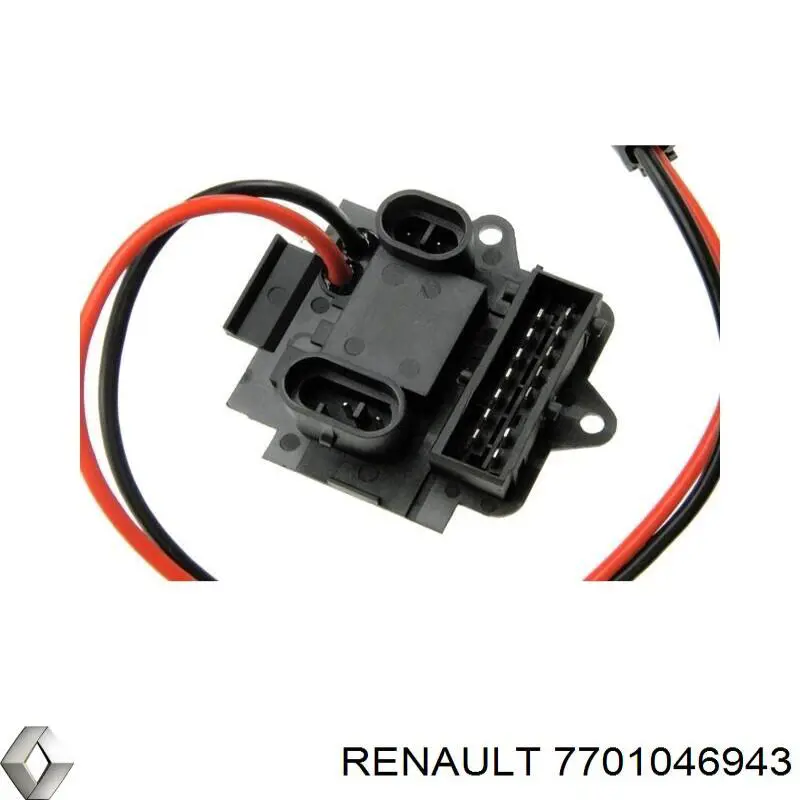 7701046943 Renault (RVI) Rezystor wentylatora nagrzewnicy (ogrzewacza kabiny)