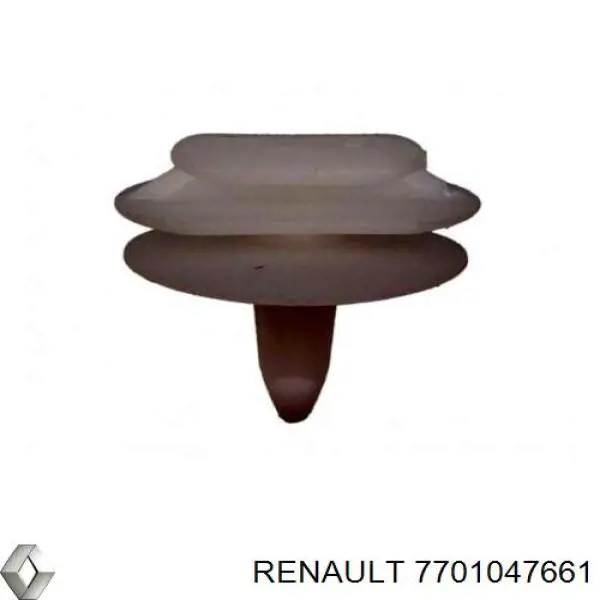 7701047661 Renault (RVI) Spinka mocowania listwy ochronnej drzwi