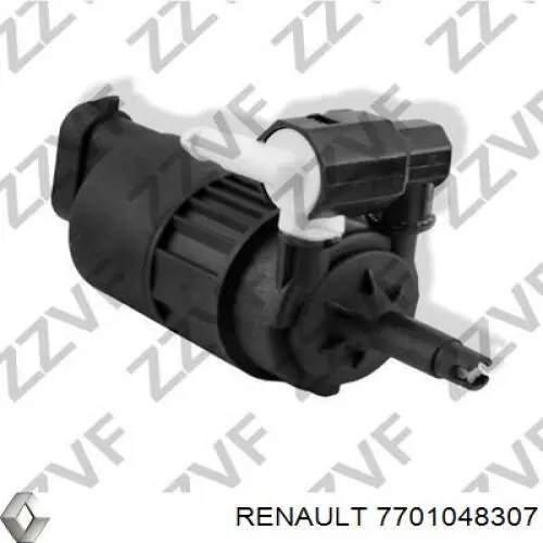Pompka spryskiwacza szyby przedniej/tylnej Renault (RVI) 7701048307 cena, od 13,47 USD