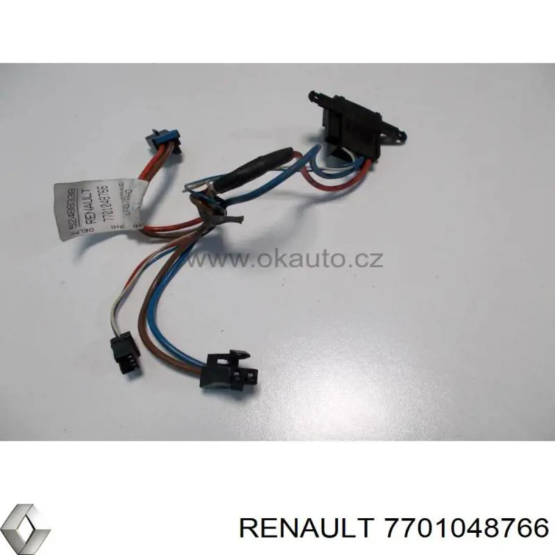 Rezystor wentylatora nagrzewnicy (ogrzewacza kabiny) Renault (RVI) 7701048766 cena, od 27,84 USD