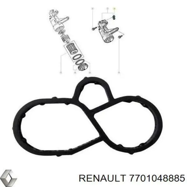 Uszczelka adaptera filtra oleju Opel 4506044 cena, od 5,45 USD
