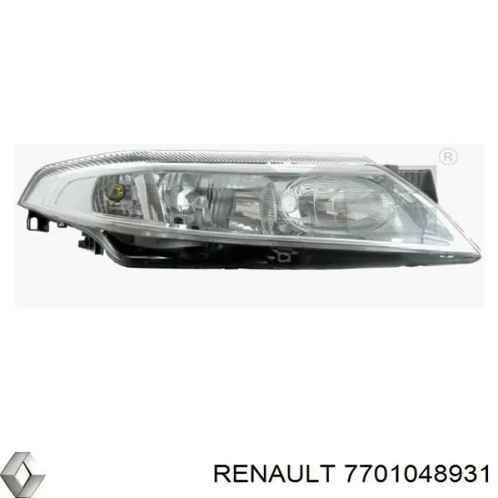 Reflektor prawy Renault (RVI) 7701048931 cena, od 49,37 USD