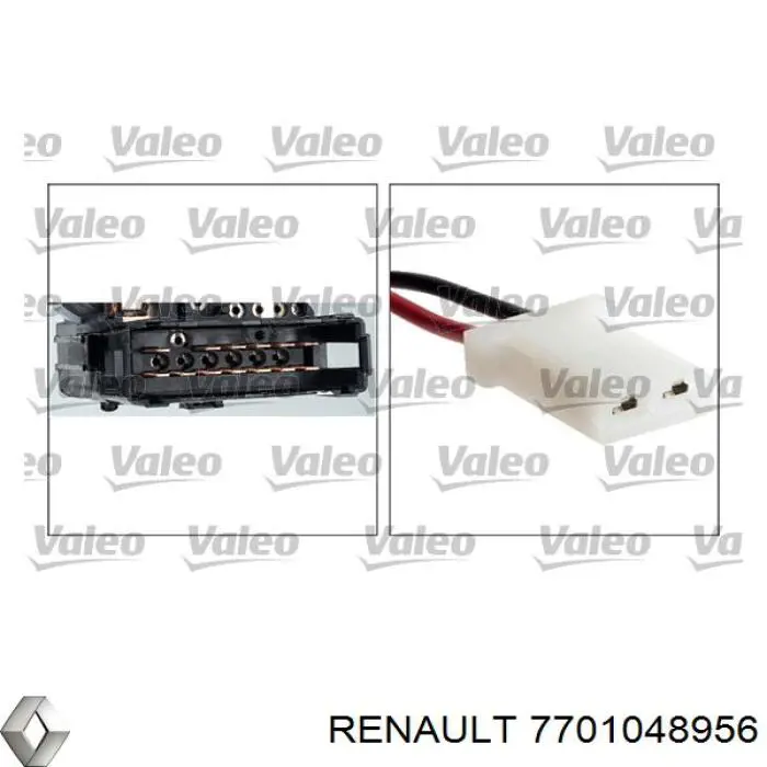 Do koszyka 7701048956 Renault (RVI) Przełącznik zespolony lewy