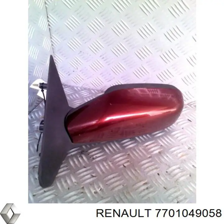 7701049058 Renault (RVI) Lusterko wsteczne lewe