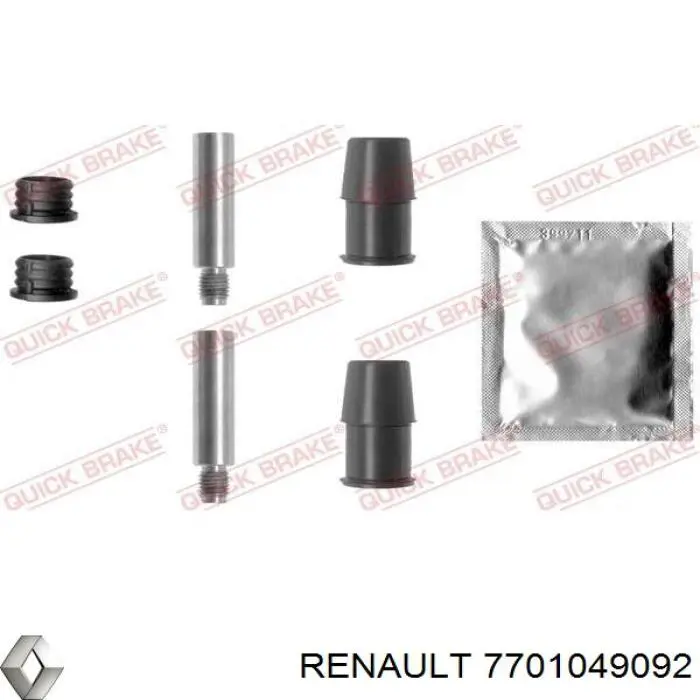 Do koszyka 7701049092 Renault (RVI) Zacisk hamulcowy przedni prawy