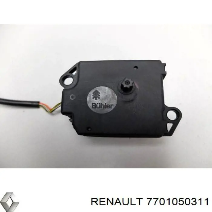 Do koszyka Silniczek klapy nagrzewnicy Opel Vivaro A F7